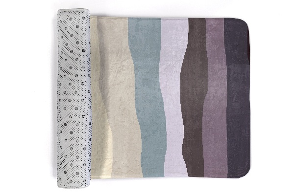 Carpet Colorful vertical stripes