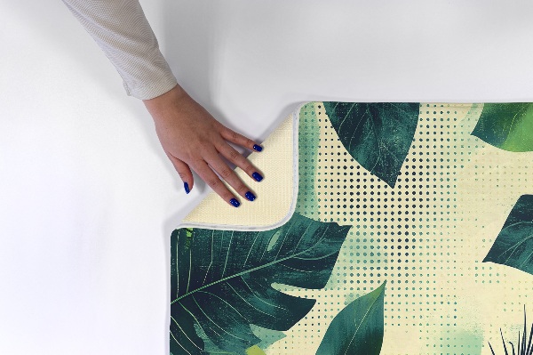 Carpet Tropical leaves