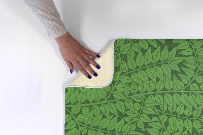 Carpet Leaves on green background