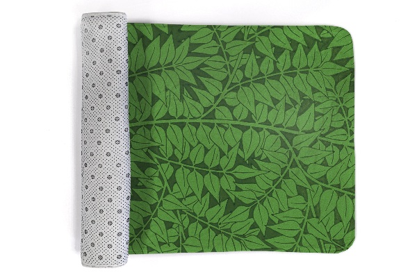 Carpet Leaves on green background