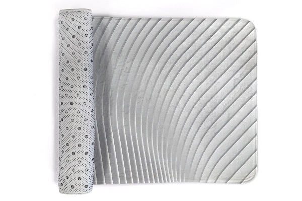 Carpet Wavy white lines