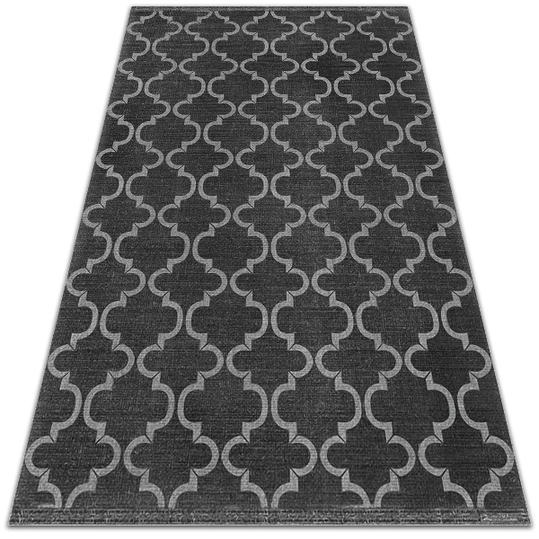 Vinyl floor mat Oriental pattern