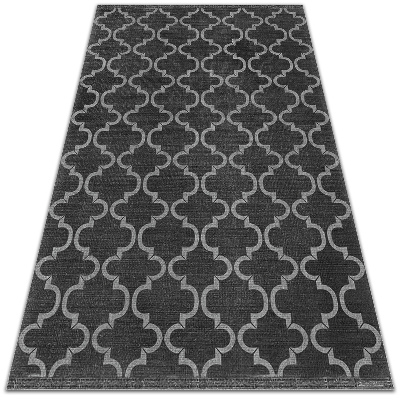 Vinyl floor mat Oriental pattern