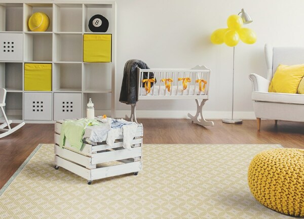 Interior PVC rug Oriental pattern