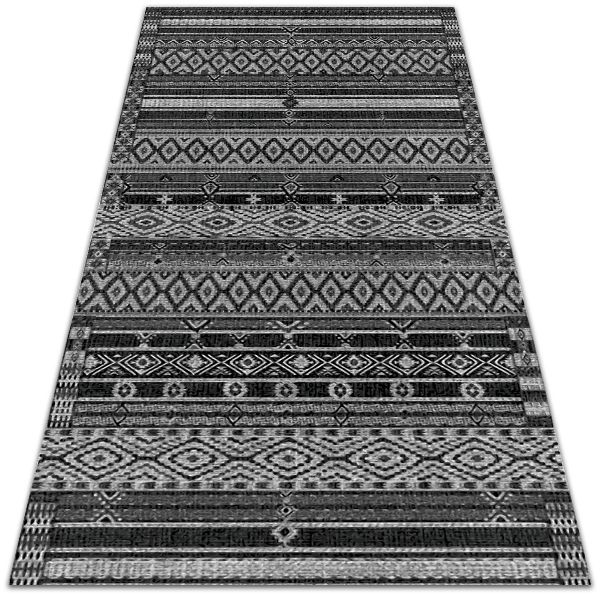 Interior vinyl floor mat Frame and wheels