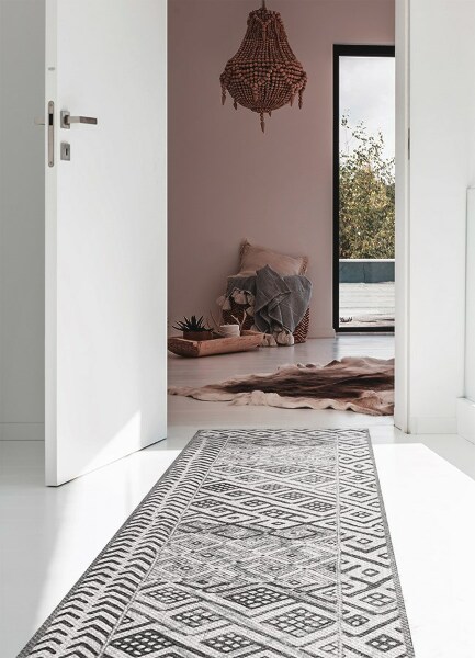 Universal vinyl rug Ethnic pattern