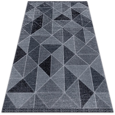 Indoor vinyl PVC carpet Squares and triangles