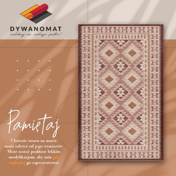 Indoor vinyl PVC carpet Vintage pattern