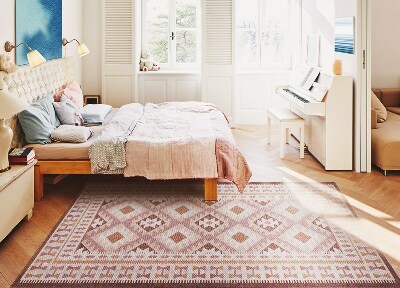 Indoor vinyl PVC carpet Vintage pattern