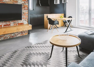 Vinyl floor rug Turkish pattern