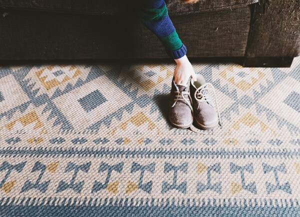 Fashionable PVC carpet Retro design