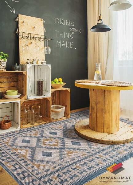 Fashionable PVC carpet Retro design