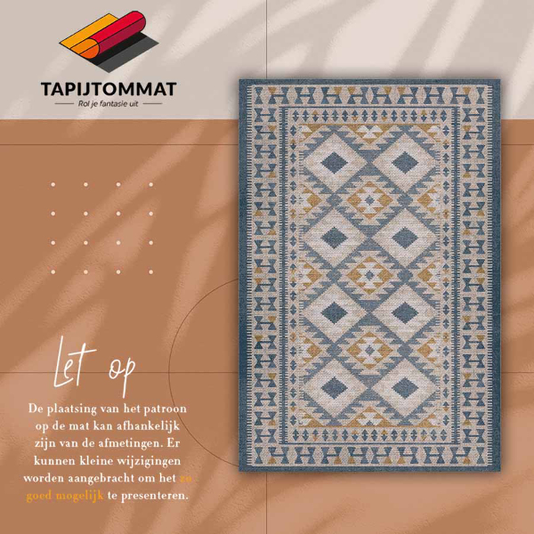 Fashionable PVC carpet Retro design