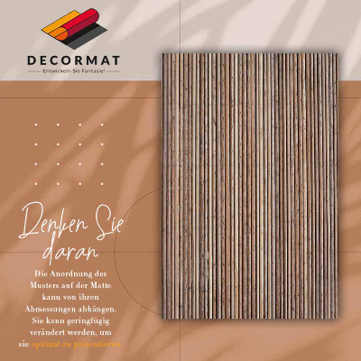 Indoor vinyl PVC carpet Bamboo mat