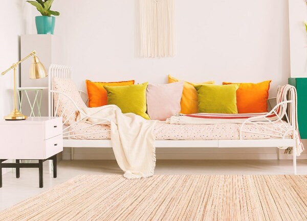 Fashinable interior vinyl carpet Straw texture