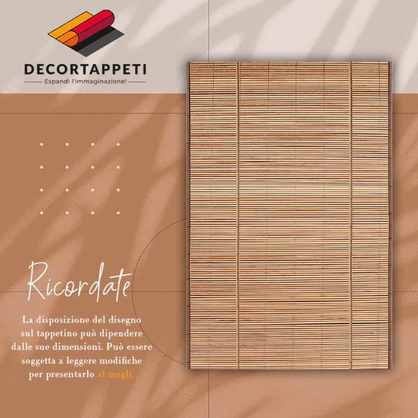 Vinyl floor rug Cane