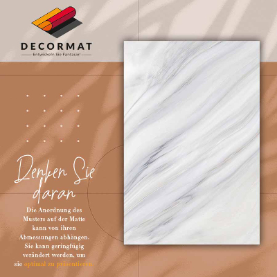 Vinyl rug Marble winter slope