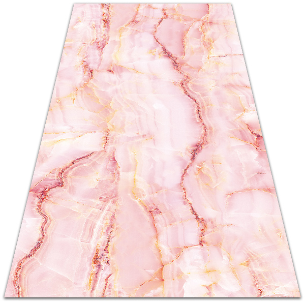 Fashionable PVC carpet Pink marble