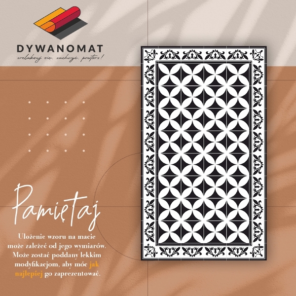 Interior PVC rug Spanish tiles