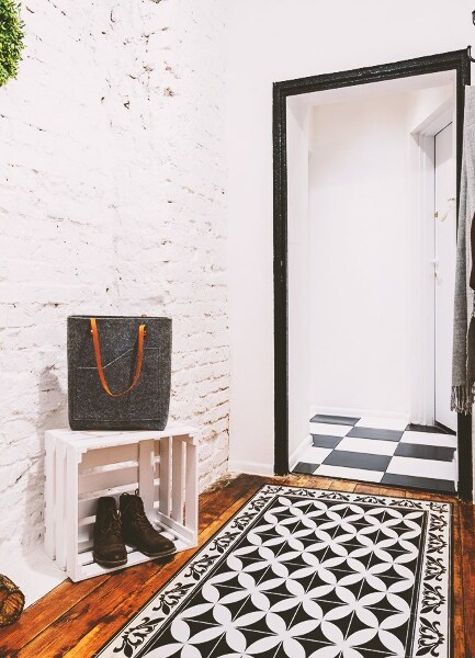 Interior PVC rug Spanish tiles