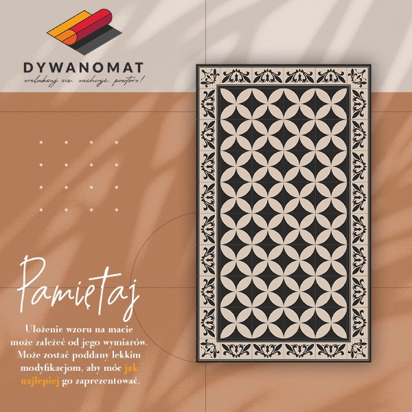 Vinyl rug Spanish tiles