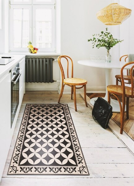 Vinyl rug Spanish tiles