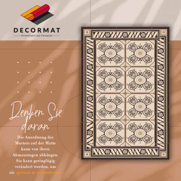 Vinyl floor mat Classic tiles