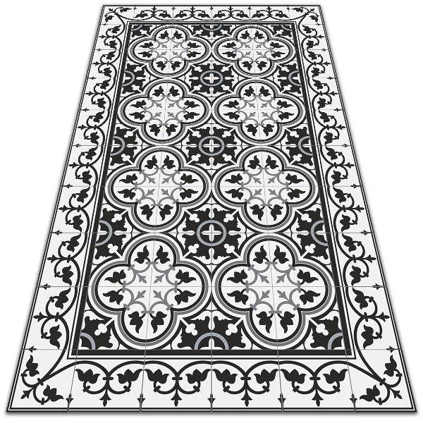 Universal vinyl carpet Portuguese tiles