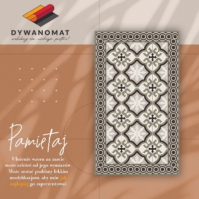 Interior PVC rug Spanish pattern