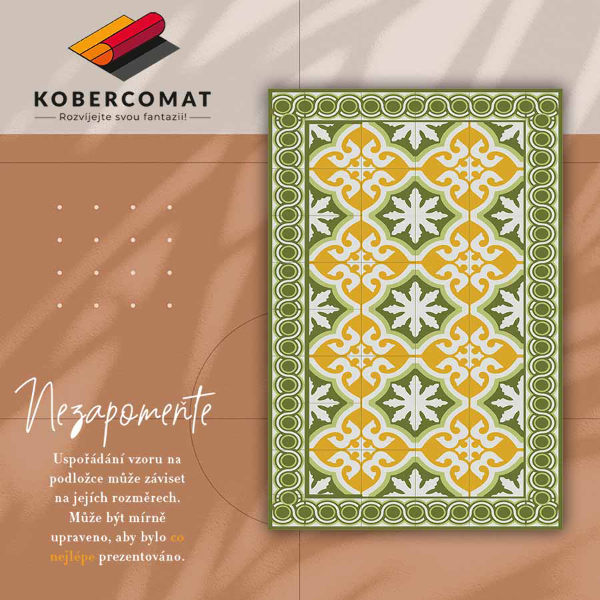 Indoor vinyl PVC carpet Classic tiles
