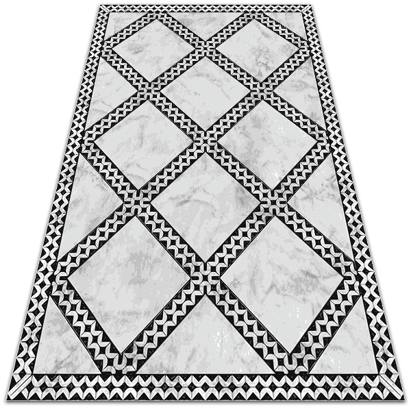 Vinyl carpet Marble pattern