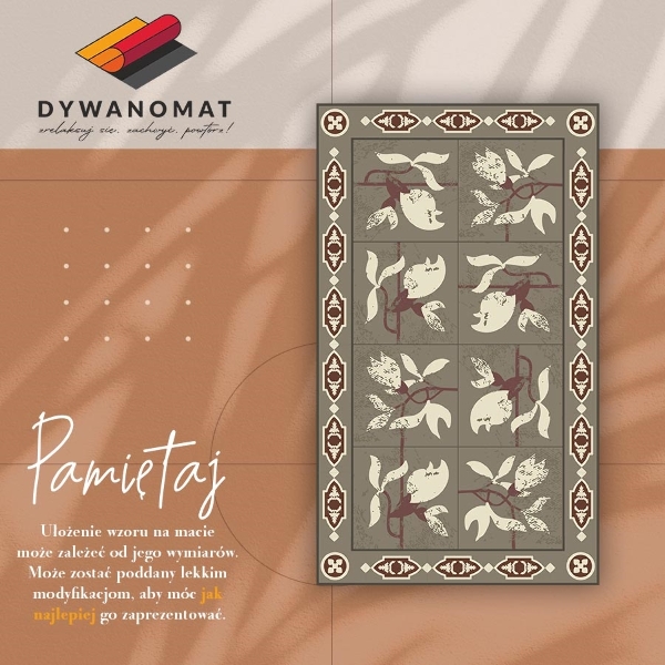 Interior PVC rug Magnolia tiles
