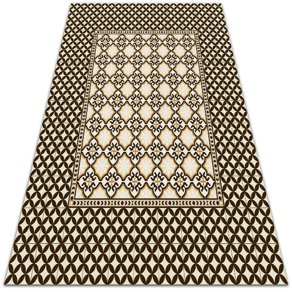 Universal vinyl rug Fine pattern