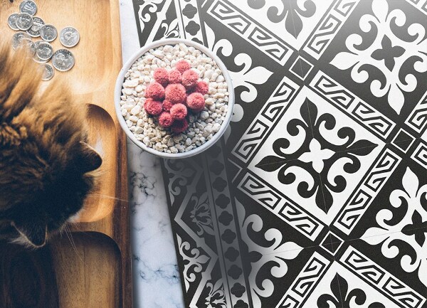Vinyl rug Geometric patterns