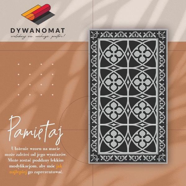 Vinyl floor mat Celtic pattern