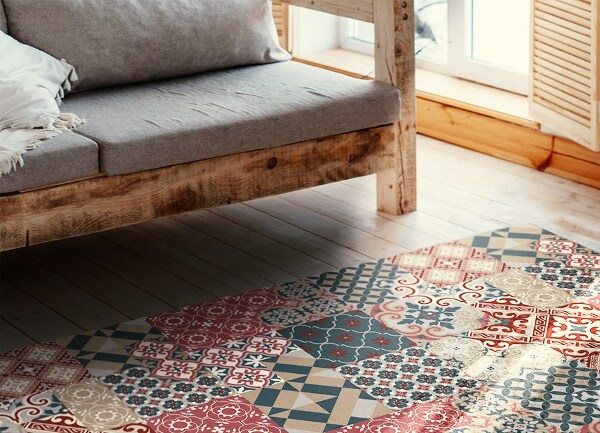 Interior PVC rug Various patterns