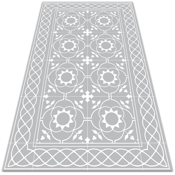 Indoor vinyl PVC carpet Symmetrical pattern