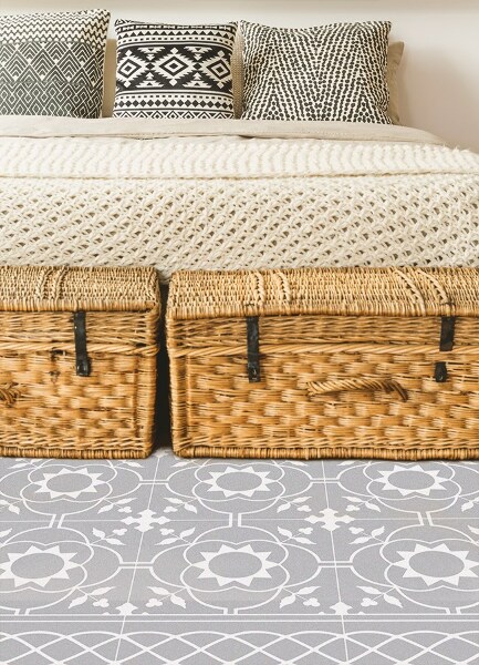 Indoor vinyl PVC carpet Symmetrical pattern