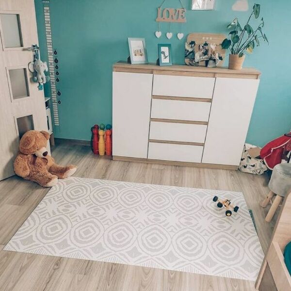 Interior PVC rug Fish pattern