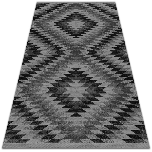 Vinyl floor rug Geometric braid - Decormat.co.uk