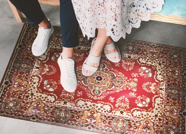 Universal vinyl rug Beautiful Persian design details