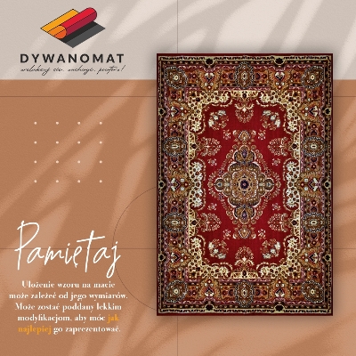 Universal vinyl rug Beautiful Persian design details