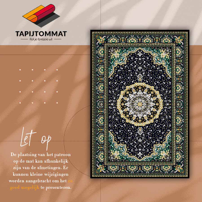 Interior PVC rug Golden mandala