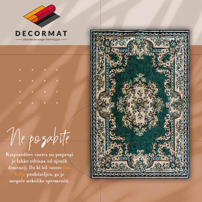 Indoor vinyl PVC carpet Persian style