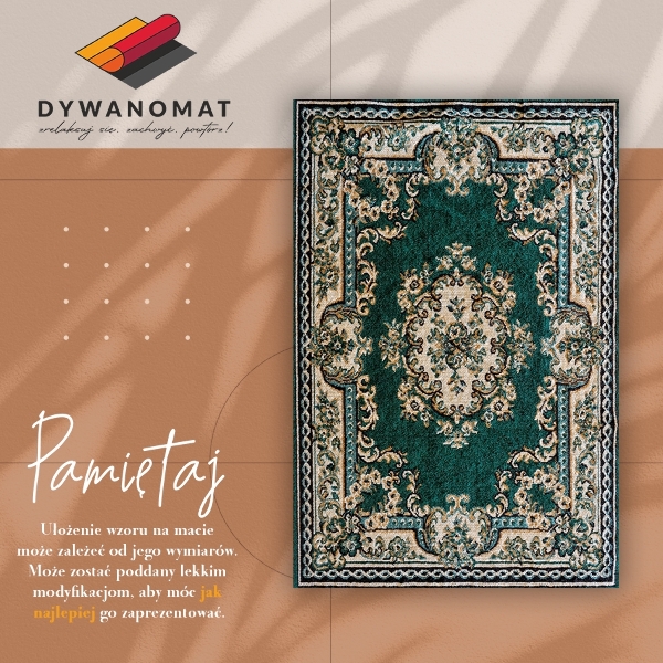 Indoor vinyl PVC carpet Persian style