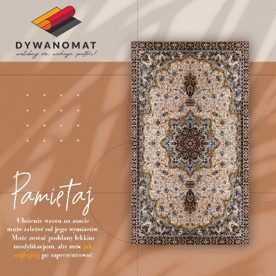 Indoor vinyl PVC carpet Middle Eastern style