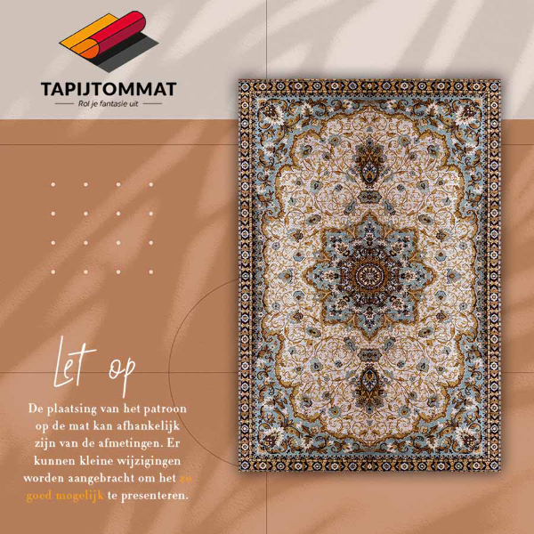 Indoor vinyl PVC carpet Middle Eastern style