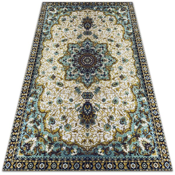 Indoor vinyl PVC carpet Persian ornaments