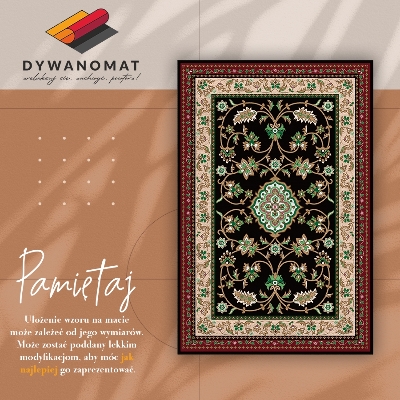 Indoor vinyl PVC carpet Floral patterns