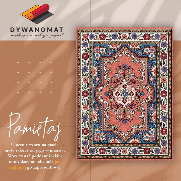 Vinyl floor rug Classic mosaic